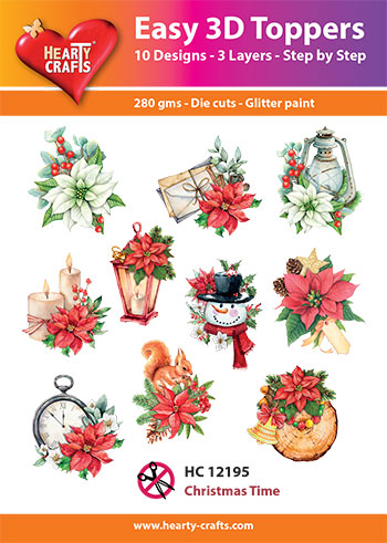 HC12195 Easy 3D-Toppers Christmas Time