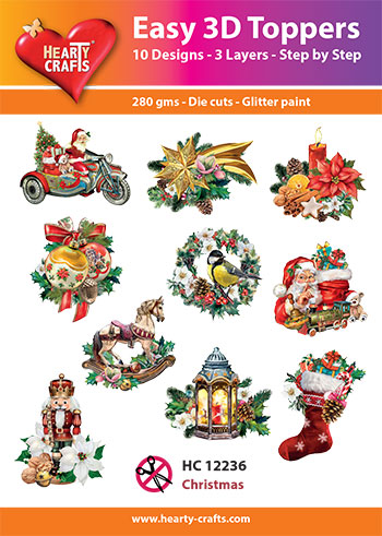 HC12236 Easy 3D-Toppers Christmas