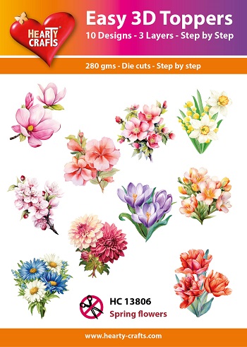 HC13806 Easy 3D Toppers - Spring Flowers