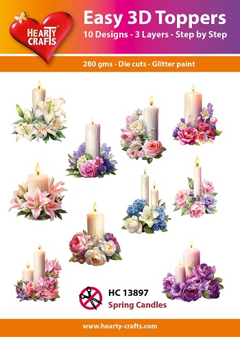 HC13897 Easy 3D - Spring Candles