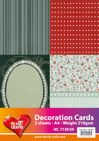 HC713804 Decoration Cards