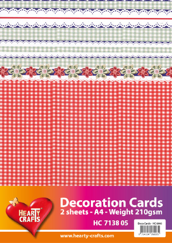 HC713805 Decoration Cards