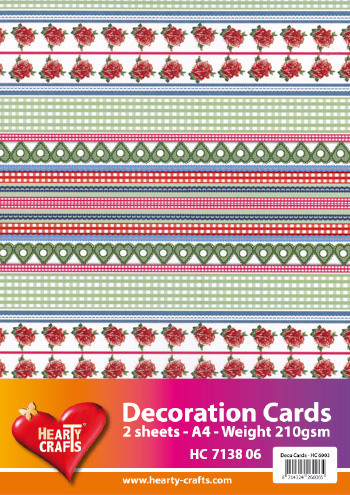 HC713806 Decoration Cards