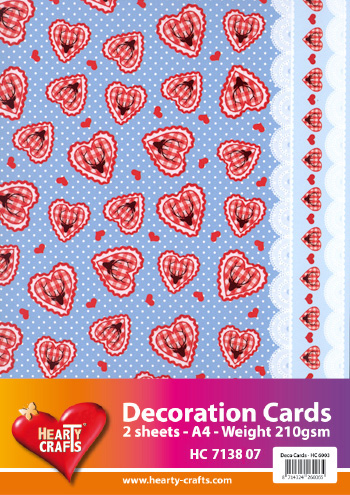 HC713807 Decoration Cards