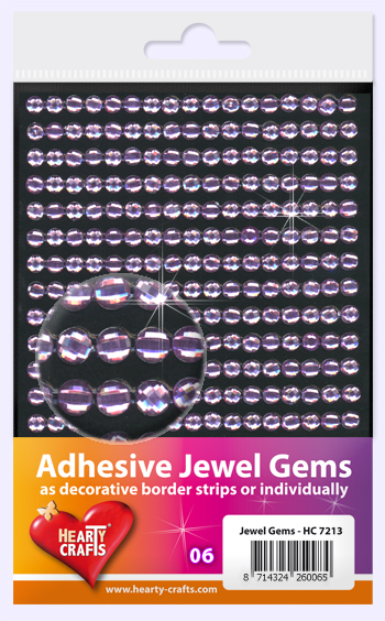 HC721306 Adhesive Jewel Gems - 5mm