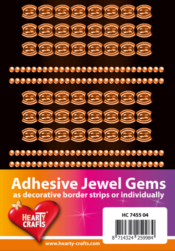 HC745504 Adhesive Jewel Gems