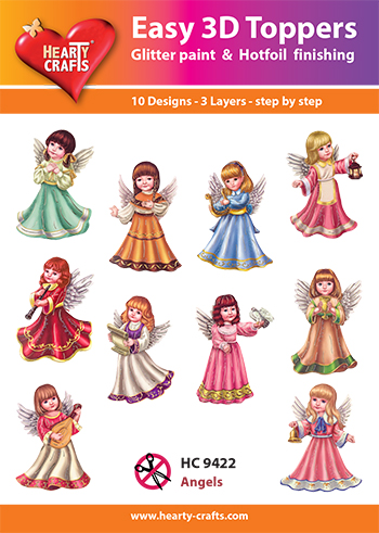 HC9422 Easy 3D-Toppers Angels