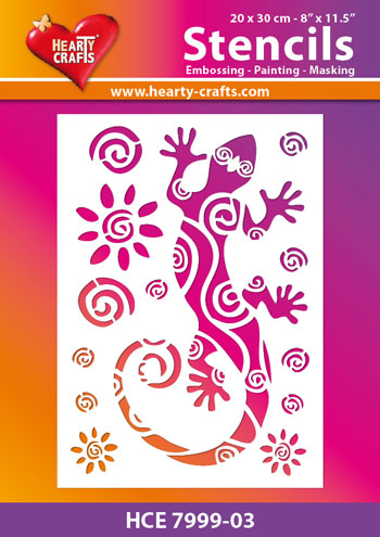 HCE7999-03 Hearty Crafts Stencil