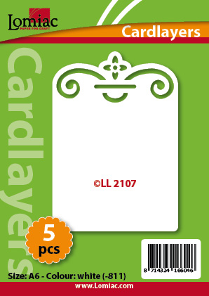 LL2107 card layer flower corners