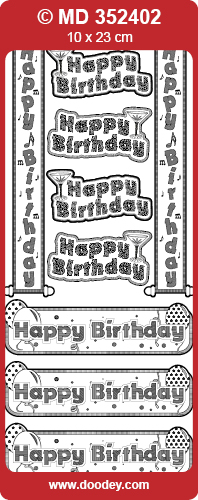 MD352402 Happy Birthday Banners