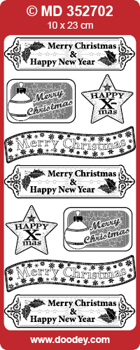 MD352702 Christmas labels Diverse (2)
