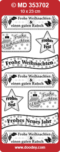 MD353702 Frohe Weihnachts Text Divers (2)