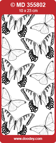 MD355802 Butterfly big small