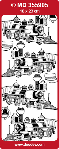 MD355905 Oldtimer steam locomotive 1