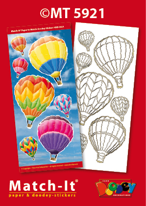 MT5921 Match-It Hot-air Balloons