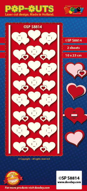 SPS8814 pop outs Hearts