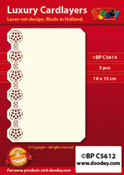 BPC5614 > Luxury card layer A6 oriental border