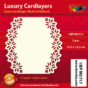 BPM5717 > Luxury card layer 12,5 x 12,5 cm