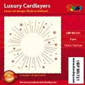 BPM5721 > Luxury card layer 12,5 x 12,5 cm