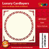 BPM5807 > Luxury card layer 12,5 x 12,5 cm