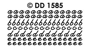 DD1585 Alphabet Elegant ABC