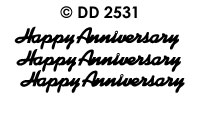 DD2531 Happy Anniversary