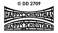 DD2709 Merry Christmas (Round/ Shape)