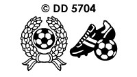 DD5704 Soccer & Trophy
