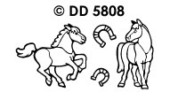 DD5808 Horses Nature