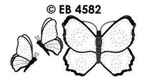 EB4582 > embroidery sticker butterflies (2)