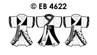 EB4622 > embroidery sticker kimono small