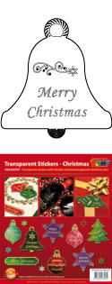 GS652707 > Scrapbook stickers Christmas text