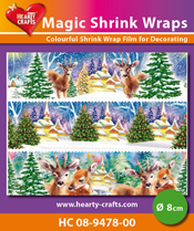 HC08-9478-00 > Magic Shrink Wraps, Winter  (⌀ 8 cm)