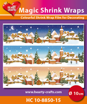 HC10-8850-15 > Magic Shrink Wraps, Winter (⌀ 10 cm)