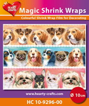HC10-9296-00 > Magic Shrink Wraps, Dogs (⌀ 10 cm)