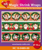 HC10-9489-00 > Magic Shrink Wraps, Christmas (⌀ 10 cm)