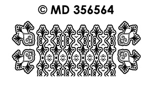MD356564 > Corners/ borders heart and curl (small)