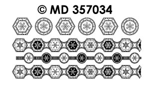 MD357034 > Border Corner Snowflake