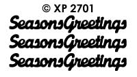 XP2701 > Seasons Greeting