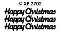XP2702 > Happy Christmas