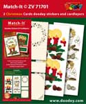 ZV71701 > Set Match-It 3D stickers and cardlayers christmas