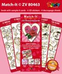 ZV80463 > Set Booklet and Stickers Match-It 3D Romance