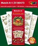 ZV80473 > Set Booklet and Stickers Match-It 3D Christmas