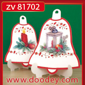 ZV81702 > Set 2 Stand-Easy Christmas cards bell